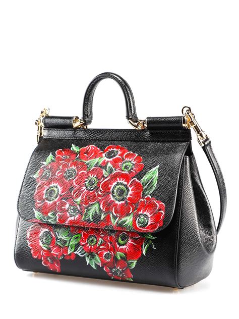 borsa con fiore filo dolce gabbana